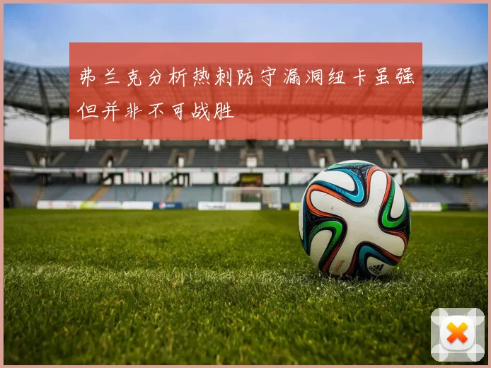 弗兰克分析热刺防守漏洞纽卡虽强但并非不可战胜